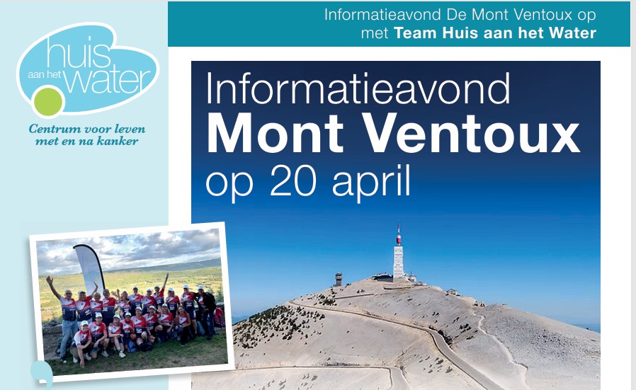 Informatieavond Mont Ventoux 20 april